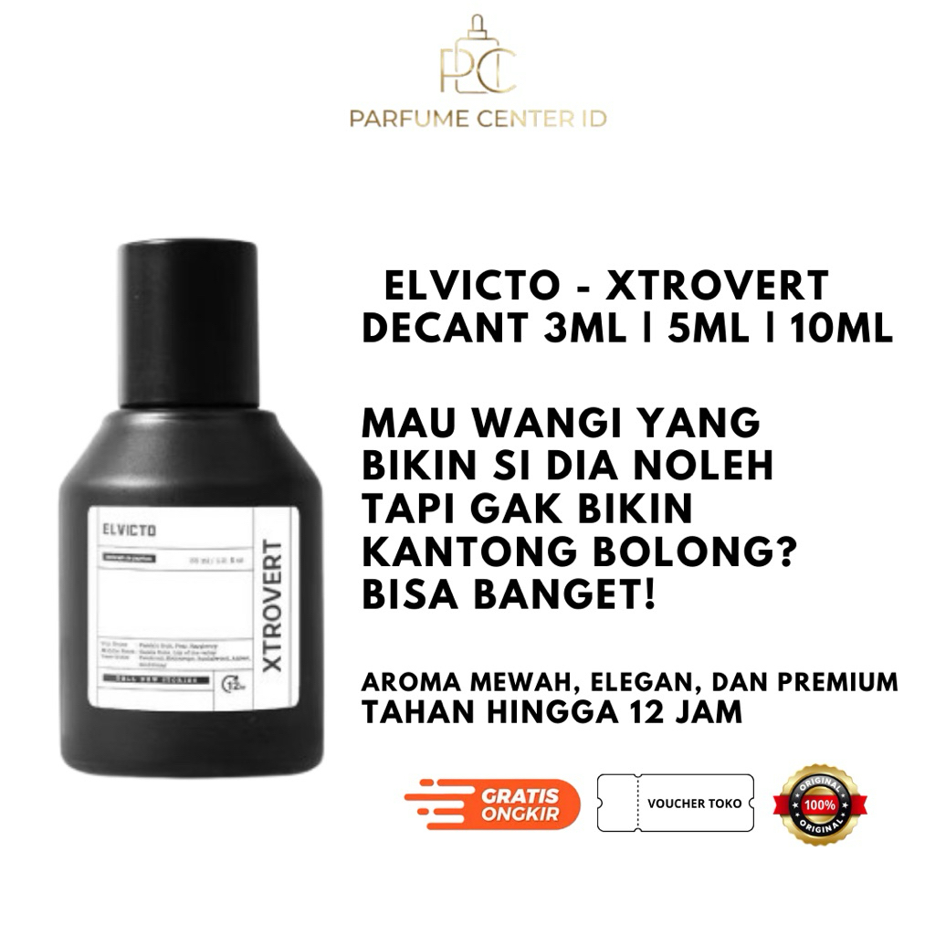DECANT ELVICTO PARFUM - XTROVERT