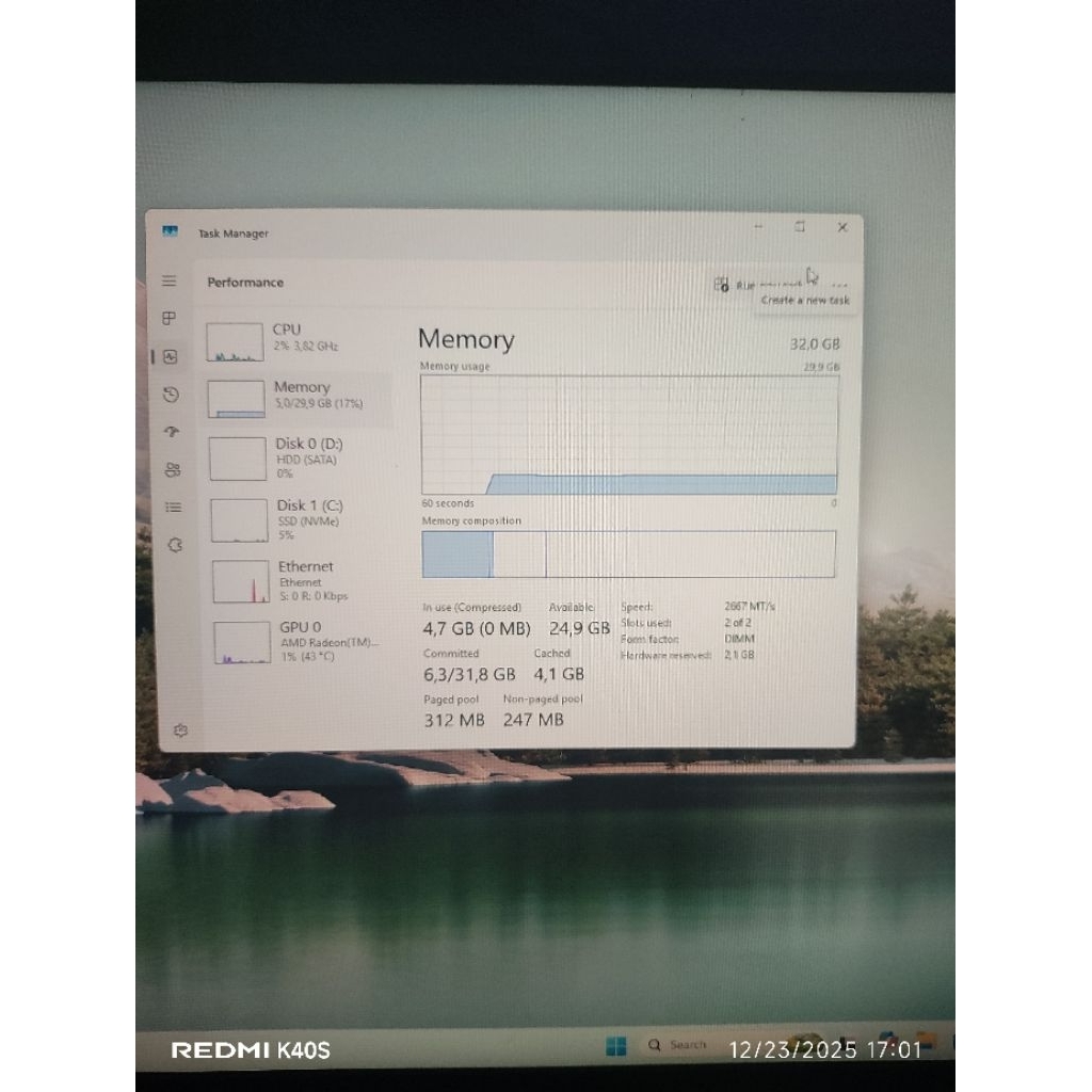 ram ddr4 sk hynix 32gb