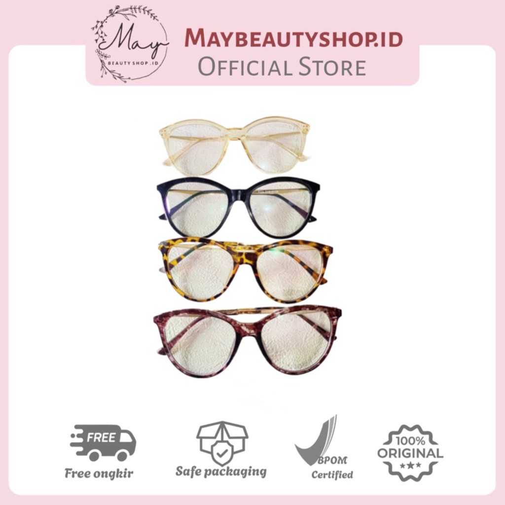 Kacamata Anti Radiasi Premium Gagang Besi kuat