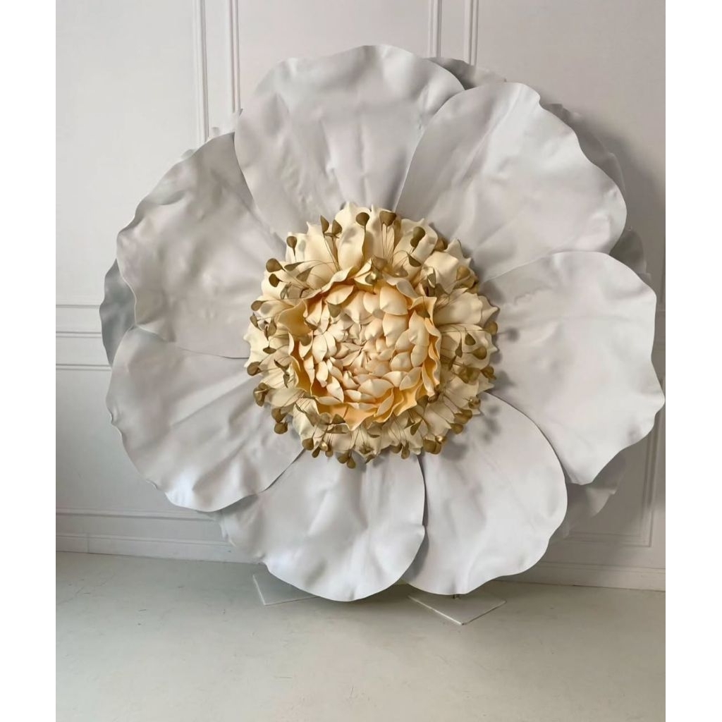 Bunga Backdrop Jumbo/ Giant Flower Backdrop Dekorasi Wedding Organizer / Studio Photo