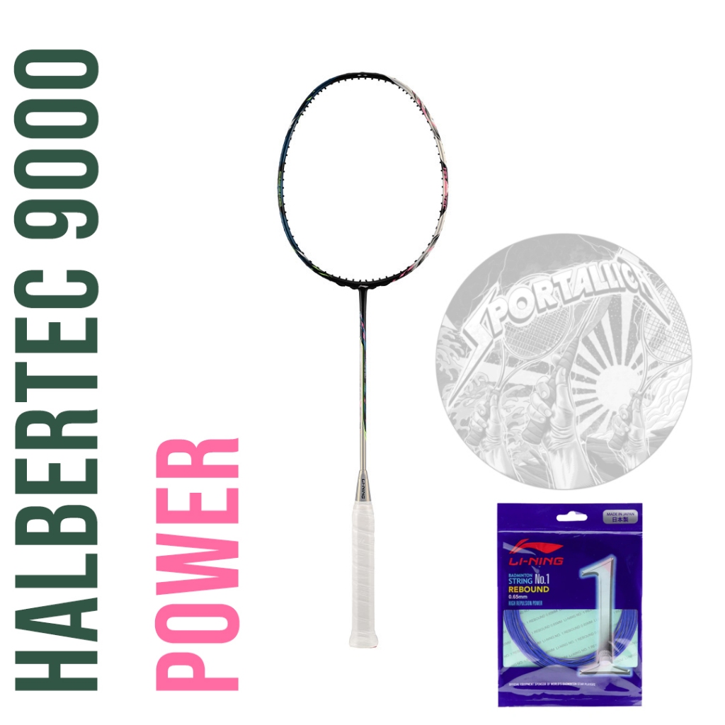 Raket Badminton Li-Ning / LiNing Halbertec 9000 Power