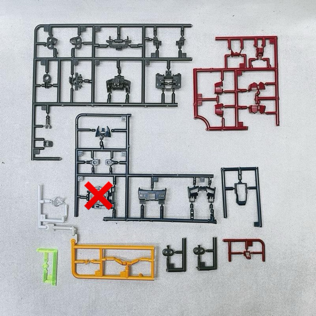 Bandai RG Gundam Epyon Part Body