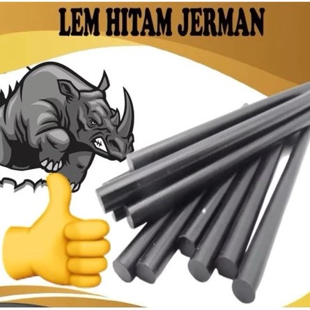 Lem  Lilin Besar Lem Bakar Jerman Hitam Asli 100% Original / Lem Tembak / Glue Stick Origin