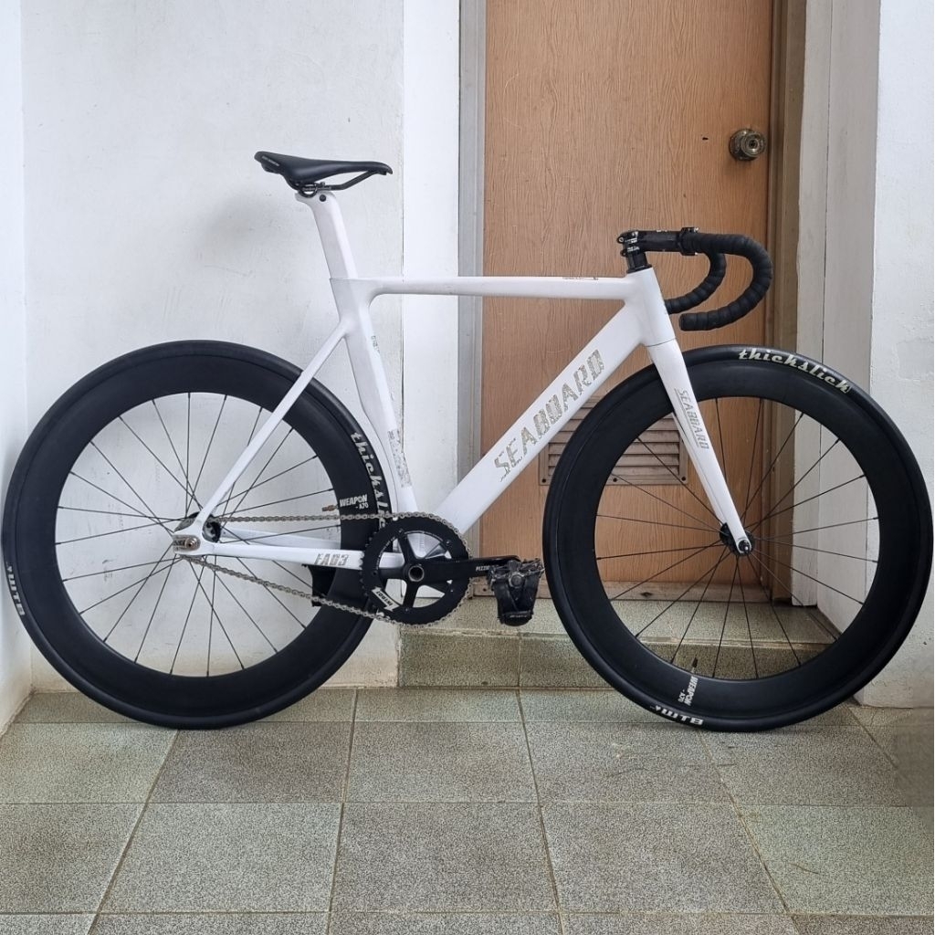 wts fullbike fixie tsunami seaboard fa03. second