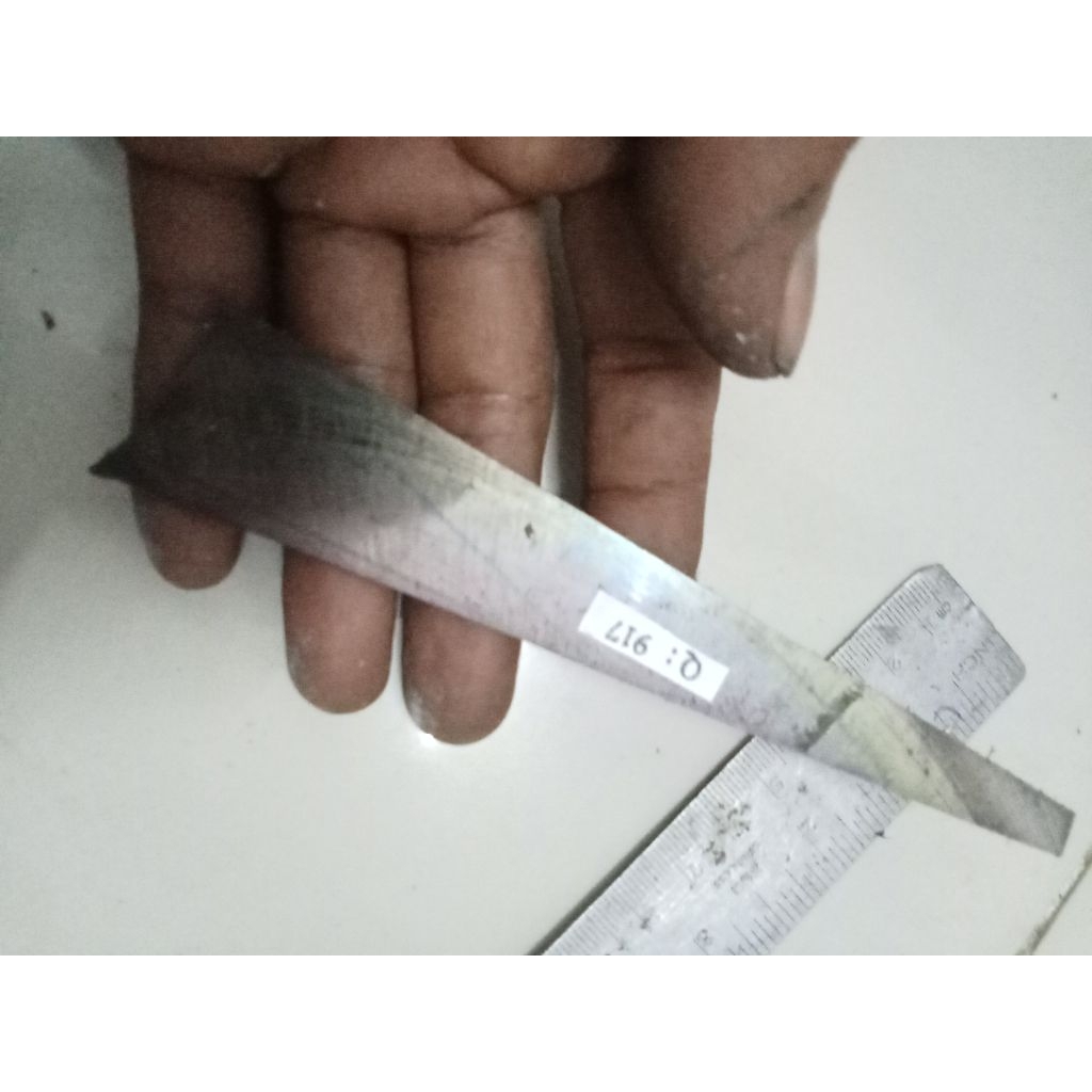 BAJA HSS DM06 Pelangi Original Bermagnet Keras Bahan Pisau Dapur Iris Seset Raut Stek Okulasi Grafti