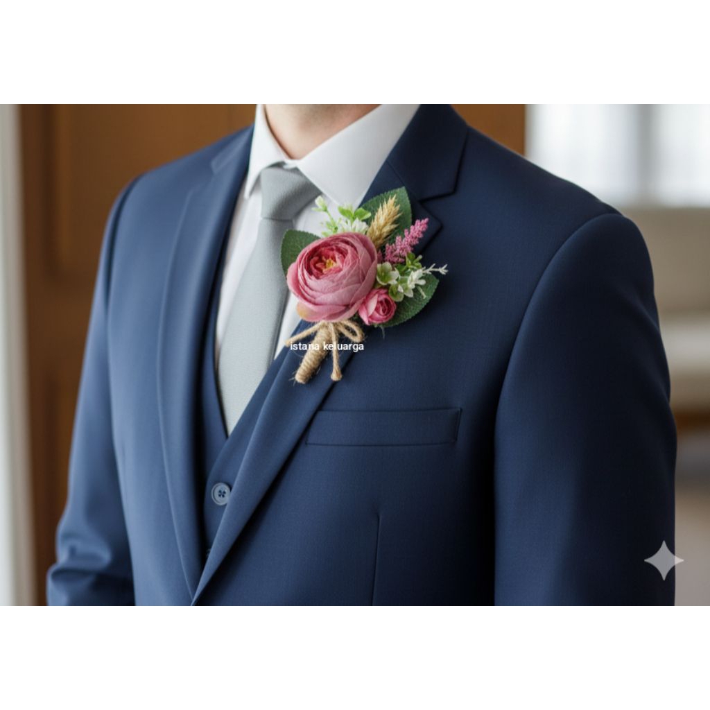 Corsage Korsase Korsage Bunga Jas Pengantin Wedding Pernikahan Murah