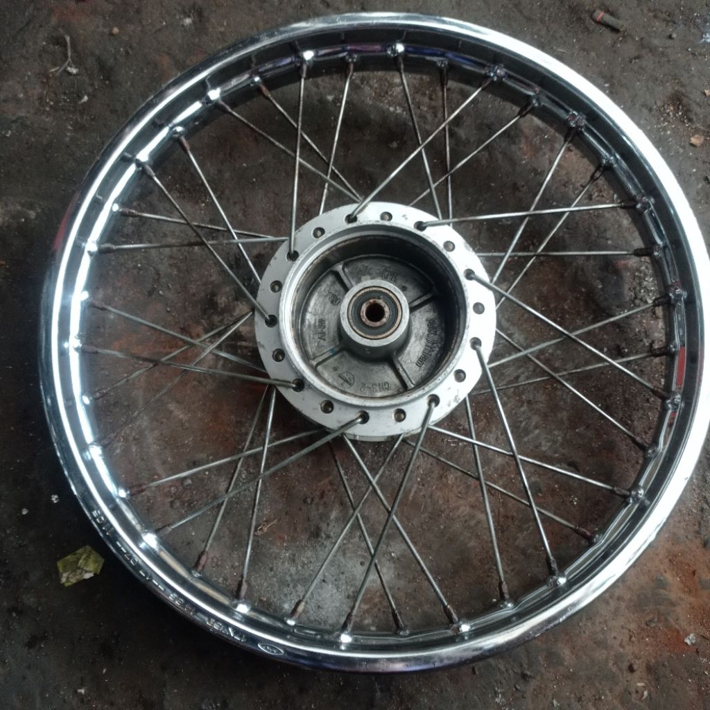 pelek velg velk blakang jari jari karisma supra x 125 revo absolute balde original
