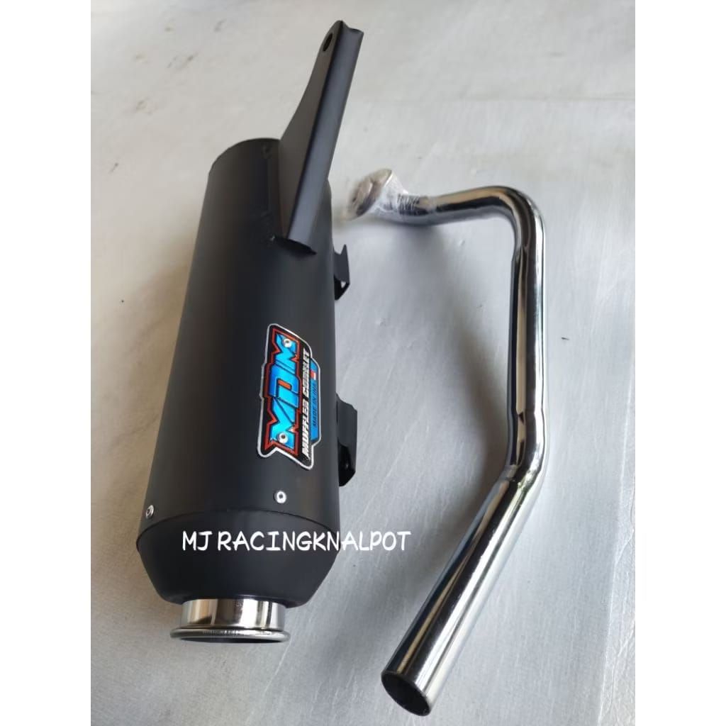 Knalpot Standar Racing Copy mdm Termurah Type Kinochi Al Matic Beat Vario Mio Scoopy Pcx 160