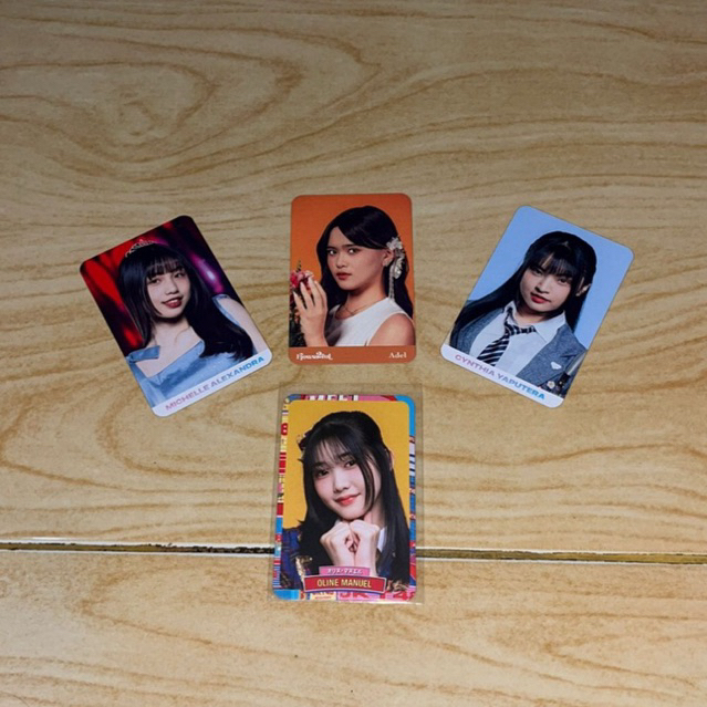 Official photocard JKT48 Oline Michie Adel Cynthia MnG