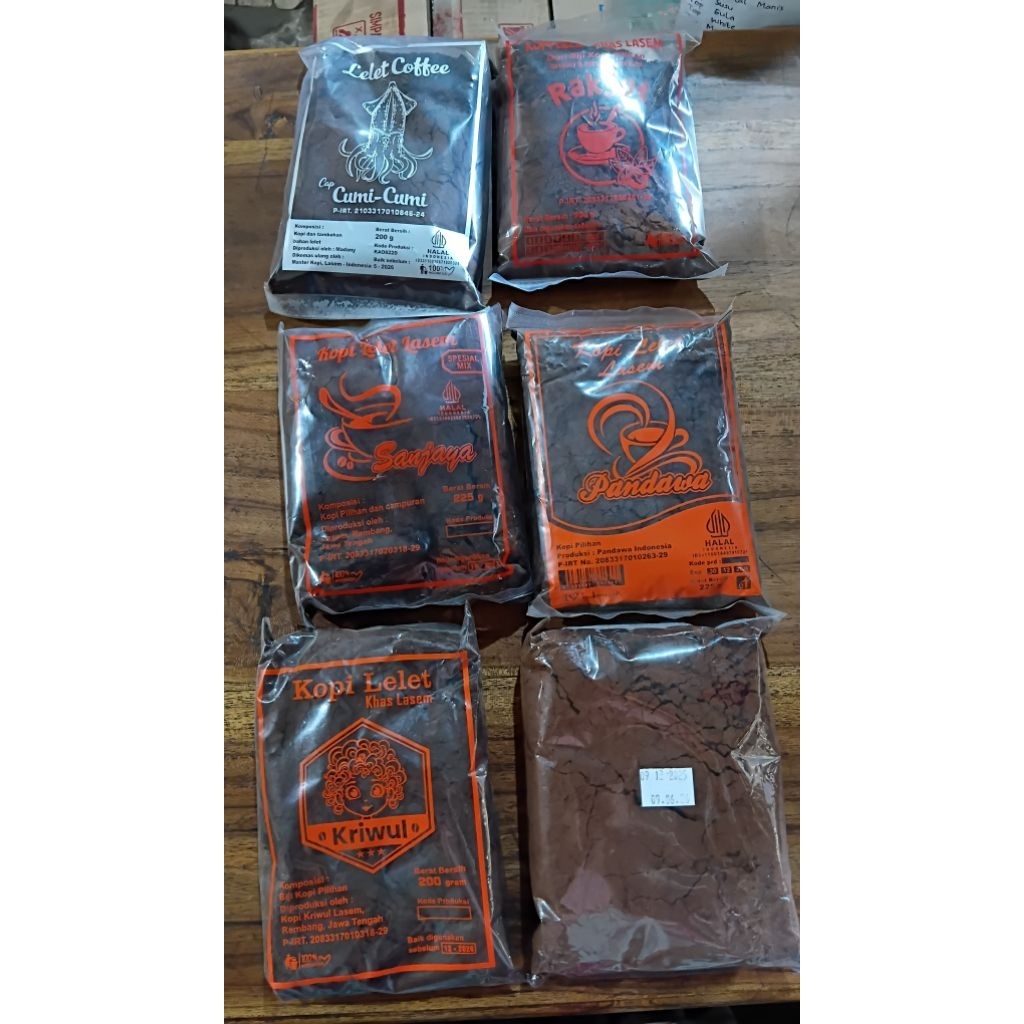 KOPI LELET KHAS LASEM REMBANG