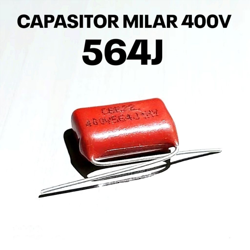 CAPASITOR MILAR 564J 560nF 400V 400VOLT CBB22