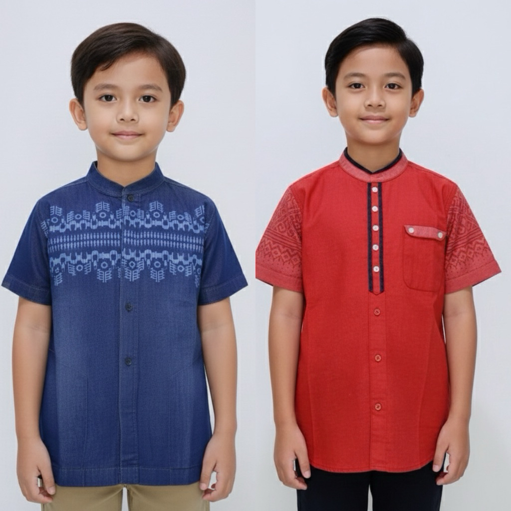 Cardinal Kids Kemeja Koko Anak Laki-Laki CATL463 CATL469