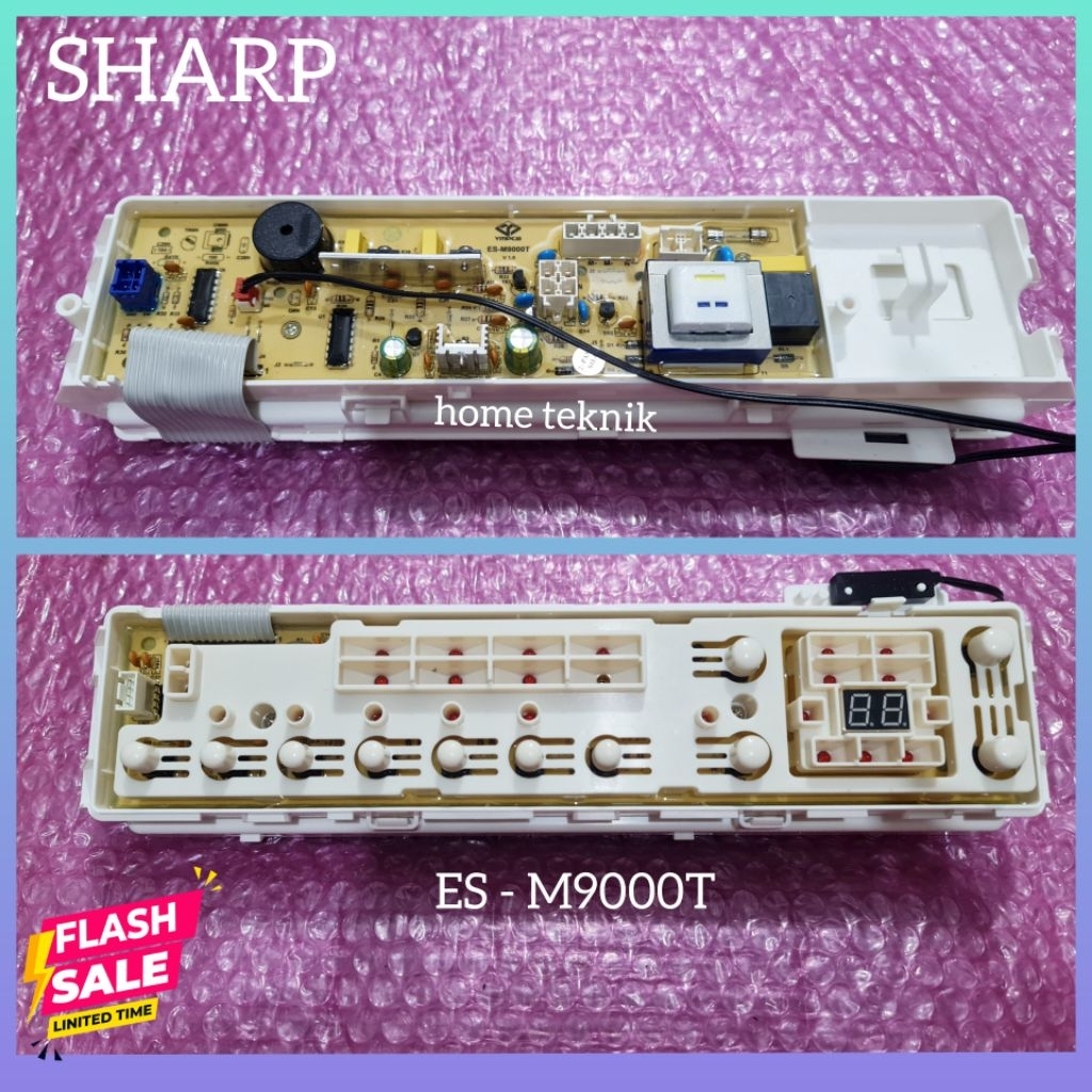 Modul SHARP ES - M8000T mesin cuci sharp 8kg Baru
