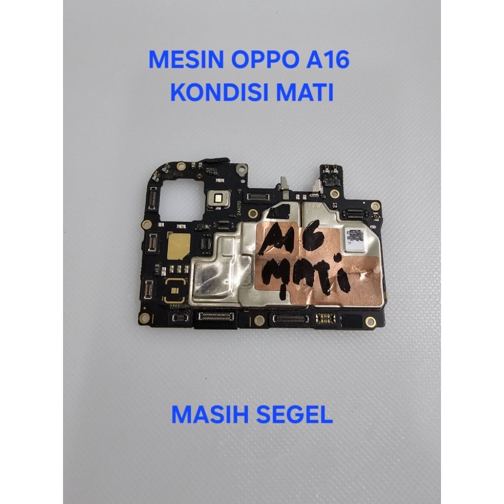 mesin mati OPPO A16 | KONDISI MATI | masih segel