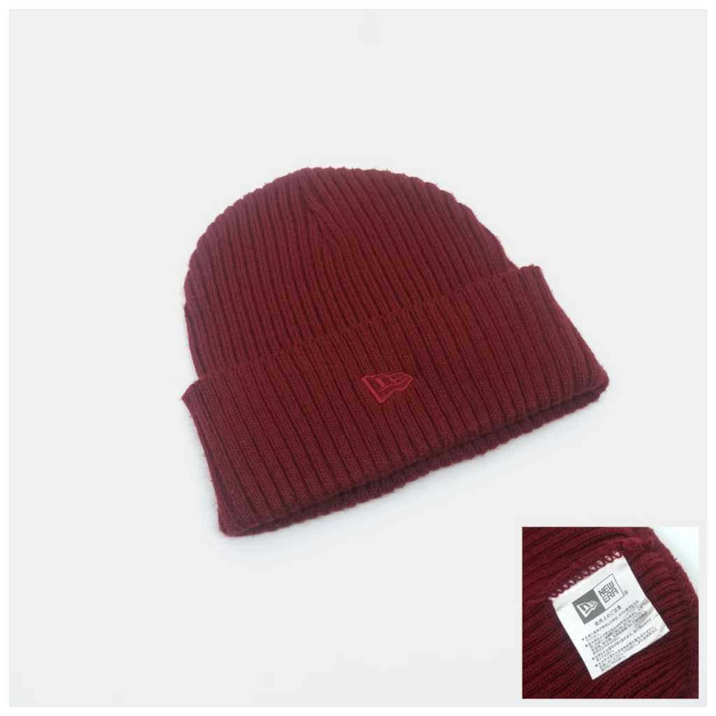 Topi New Era Beanie Hat Kupluk Second Preloved Original 056