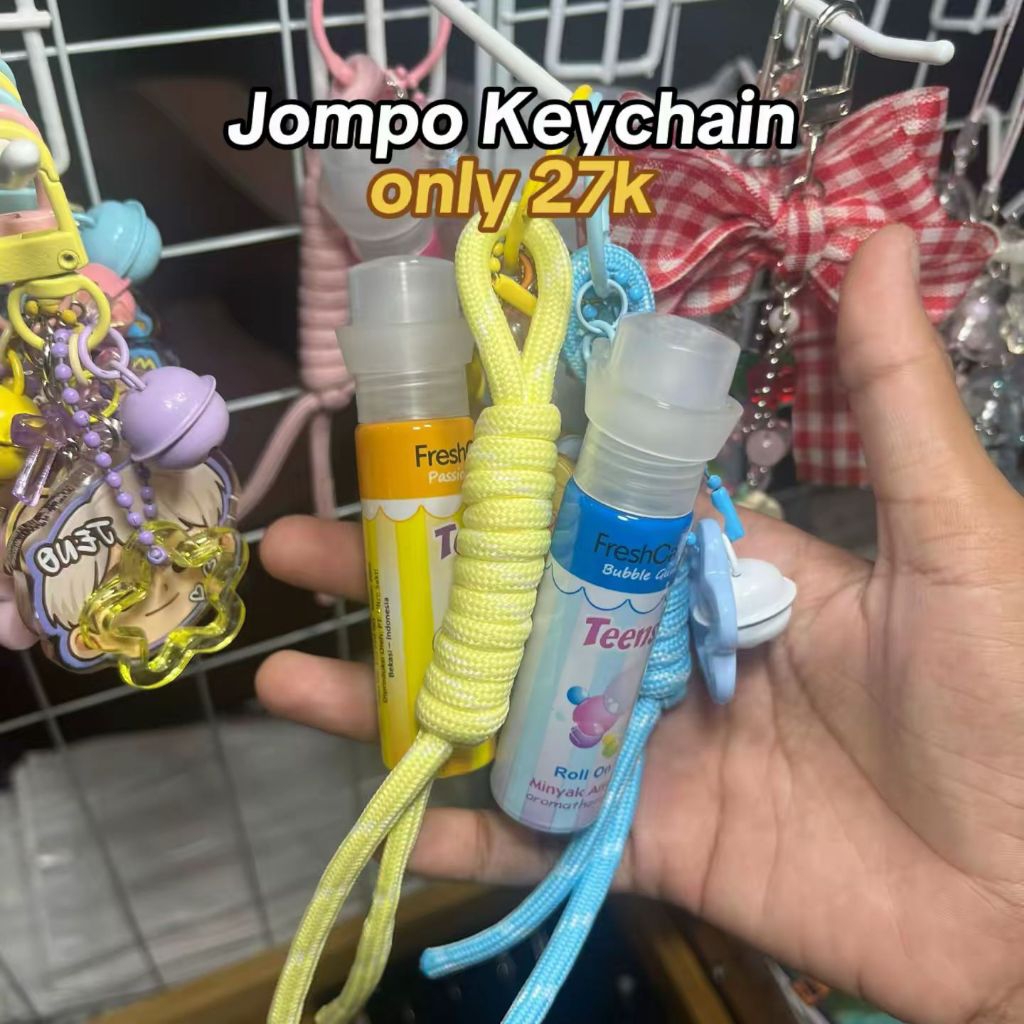 Jompo Keychain | Gantungan Kunci Fresh Care