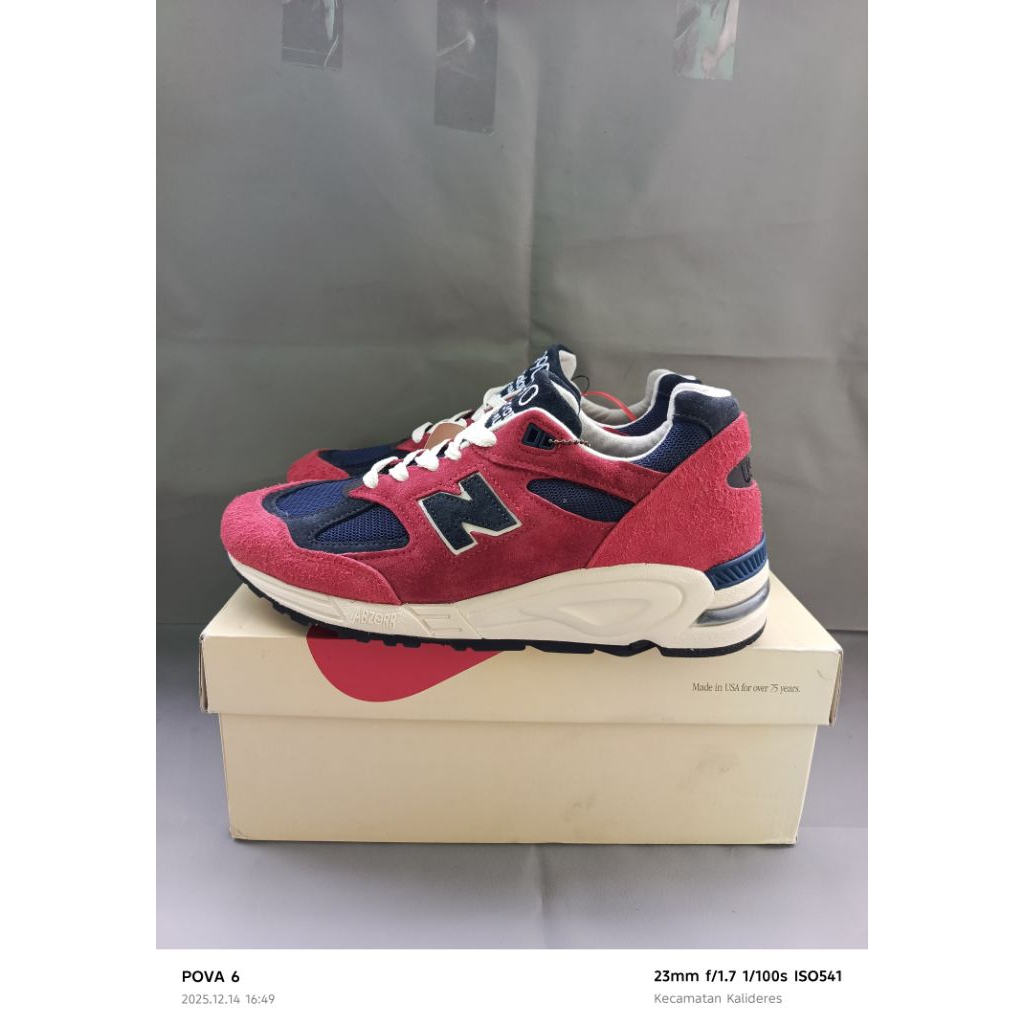 NEW BALANCE 990 V2 MIUSA TEDDY SANTIS CHRYSANTHEMUM