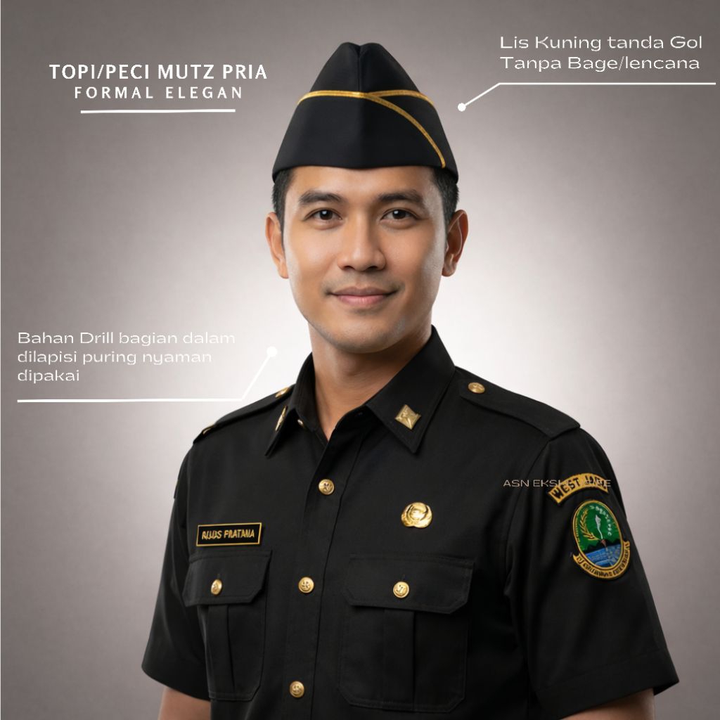 TOPI PECI MUTZ PRIA IMIPAS TOPI PECI MUTZ PRIA IMIGRASI TOPI PECI MUTZ PRIA LAPAS FORMAL ELEGAN