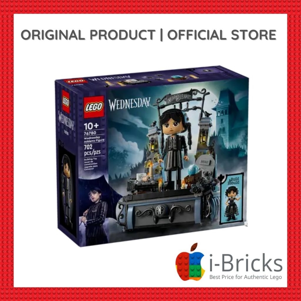 Lego Wednesday 76780 Wednesday Addams Figure