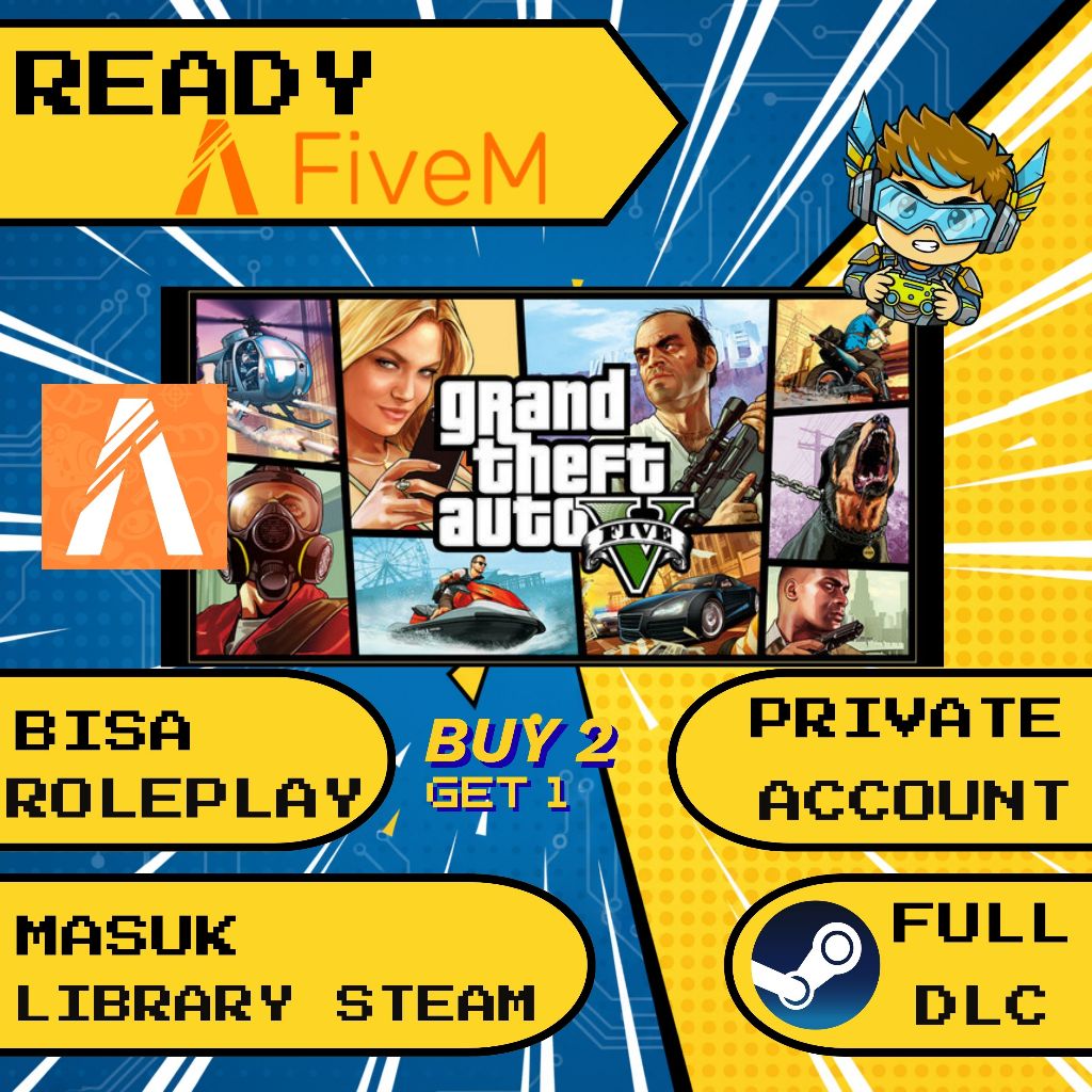 GTA V Roleplay/RP Grand Theft Auto V Steam Private - Beli 2 Gratis 1