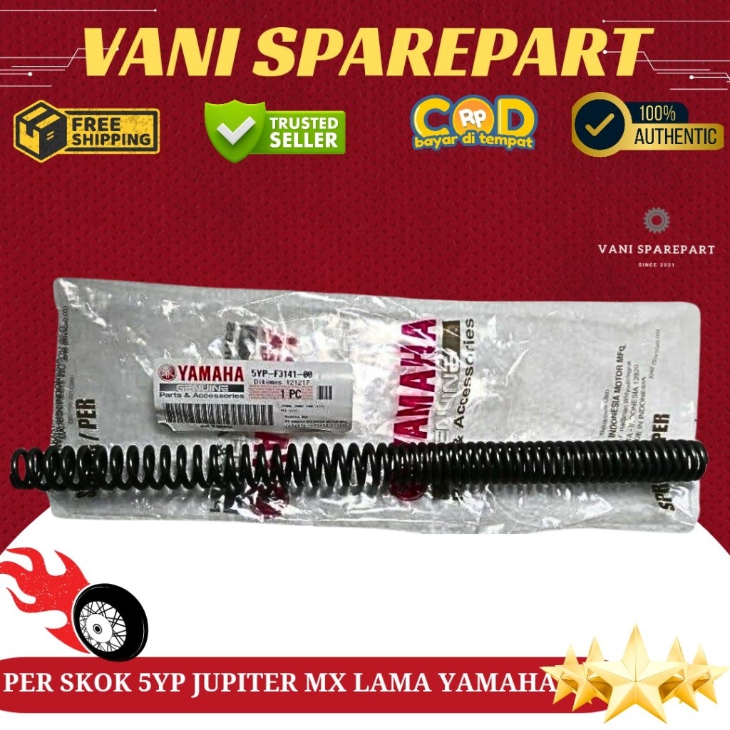 PER PIR AS SHOCK SKOK DEPAN JUPITER MX LAMA 5YP ORIGINAL YAMAHA