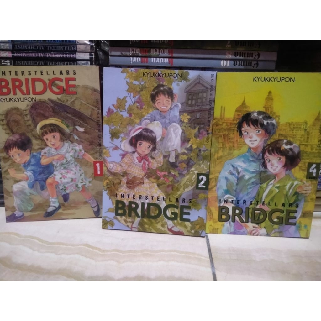 Paket 3 Komik Interstellars Bridge vol 1,2,4 tamat