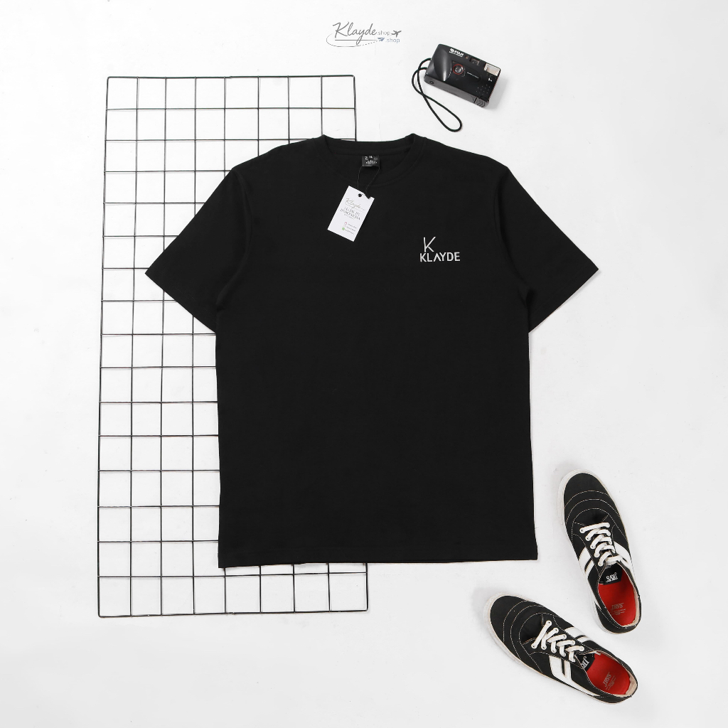 Klayde Essentials T-Shirt Kaos Premium Atasan Kekinian Murah Produk Original