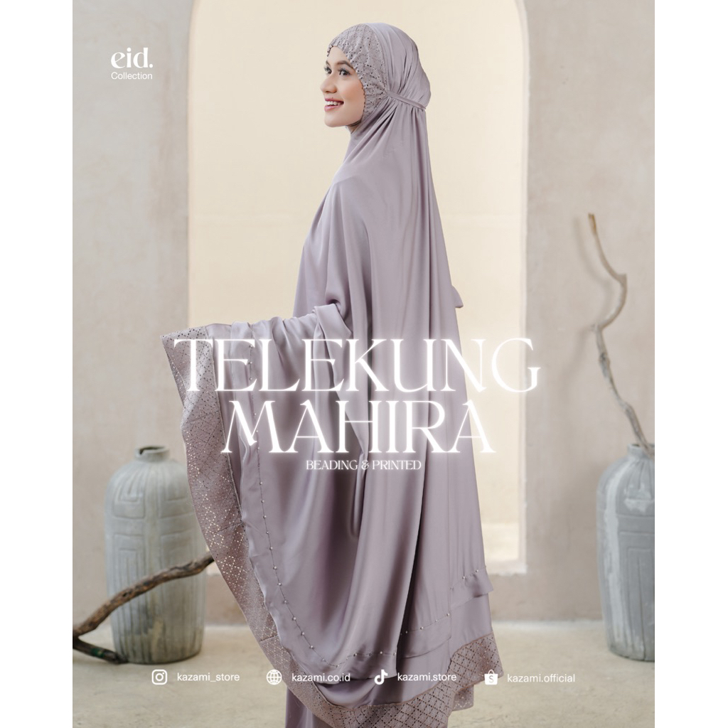 Telekung Mahira Beading (Payet) by Kazami store