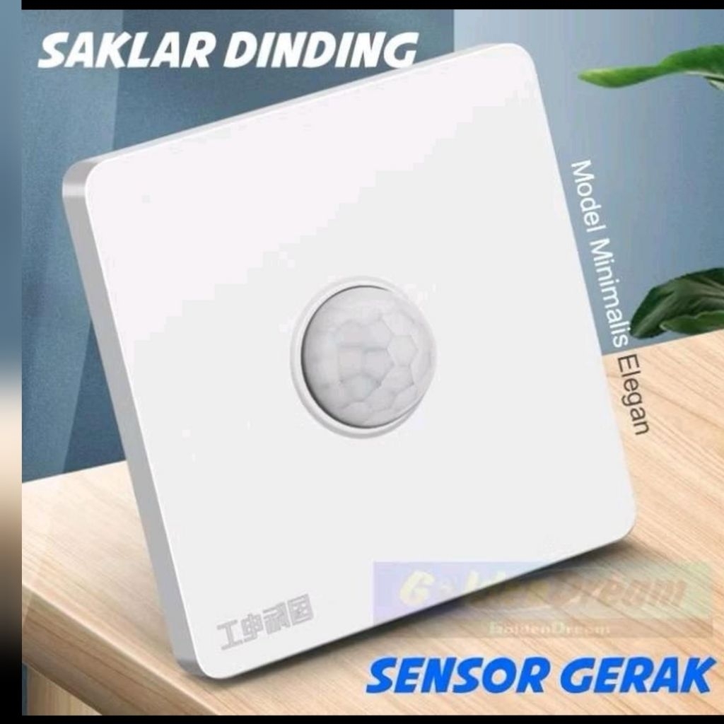 sensor dinding sensor gerak dan sensor suara pirr wall -sensor otomatis buat keamanan rumah-sensor s