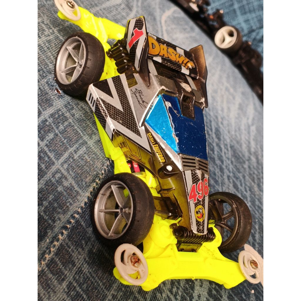 jual mainan Tamiya mini 4WD dash dark black original merk Tamiya