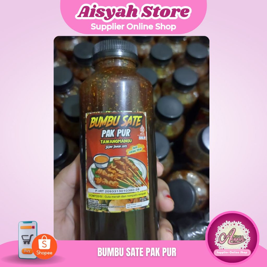 BUMBU SATE PAK PUR TAWANGMANGU