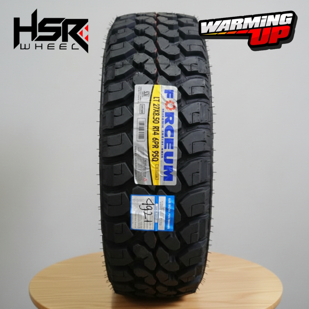 Ban Mobil Offroad 27X8,50 R14 Ring 14 FORCEUM M/T 08 PLUS 27 8,5 R14 Tubles