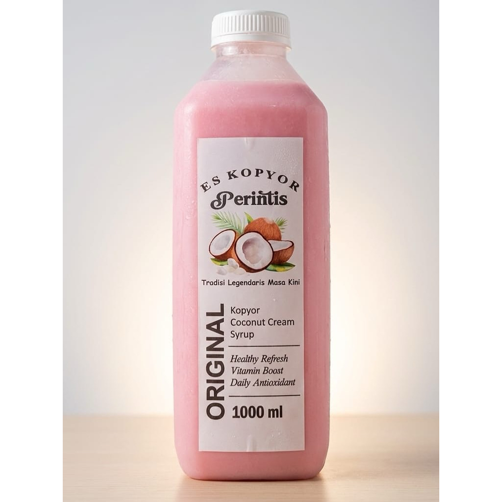 Es Kopyor Original/Minuman kopyor/1Liter/Es kelapa kopyor/FRESH/ORGANIK