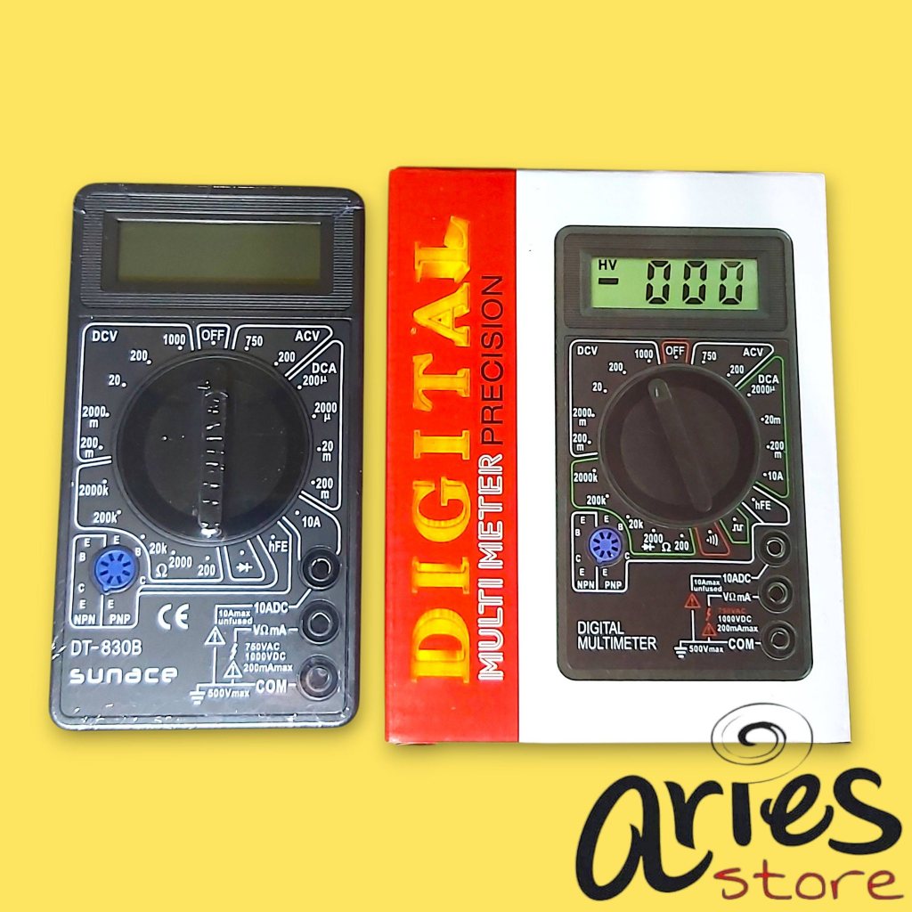 MULTIMETER DIGITAL TESTER DIGITAL DT830B