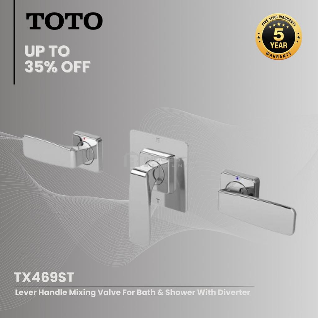 Kran Tanam Mixer with Diverter TOTO TX469ST / Mixing Valve with Diverter TOTO