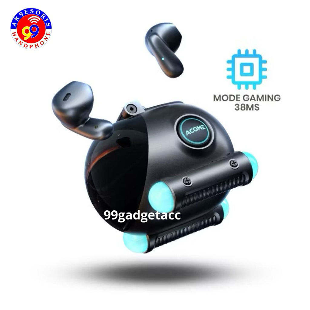 TWS/ HEADSET BLUETOOTH ACOME AT08 SPACE GRAY