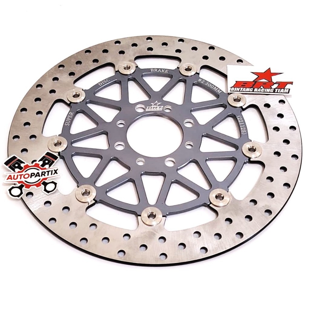 DISC BRAKE BRT PIRINGAN CAKRAM 260mm 300mm BRT YAMAHA JUPITER Z MX MIO  RX KING  HONDA BEAT VARIO SC