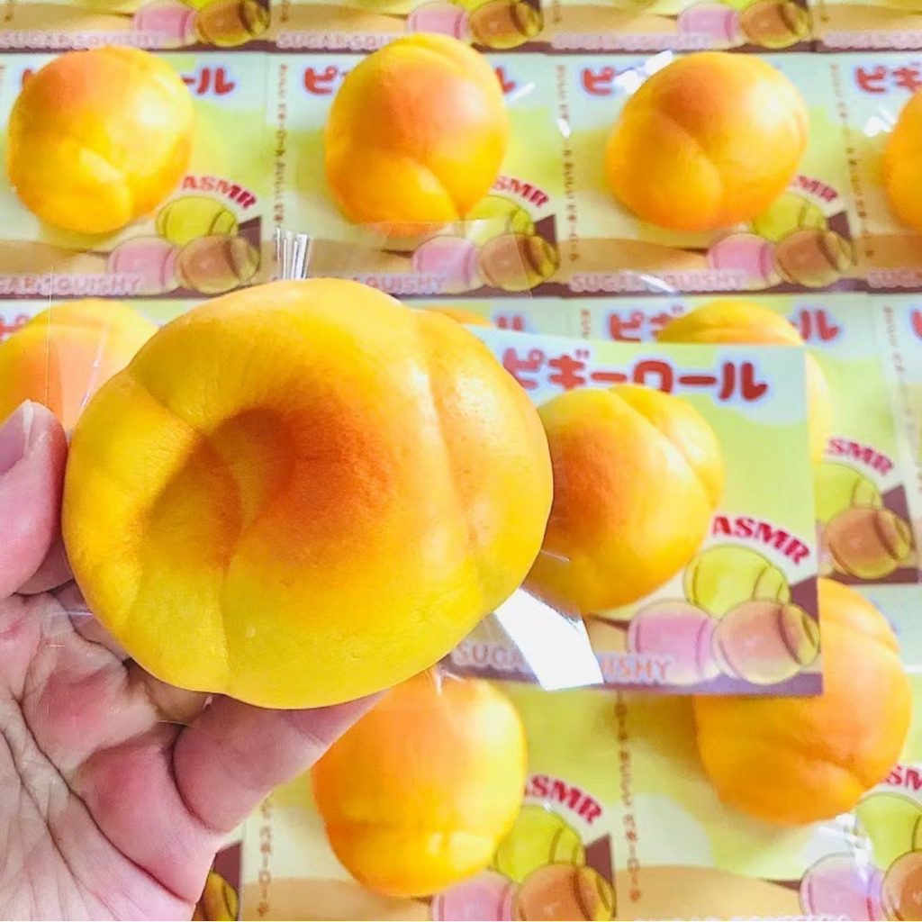 Sugar Squishy Sticky Piggy Bun Slow Rising Squishy