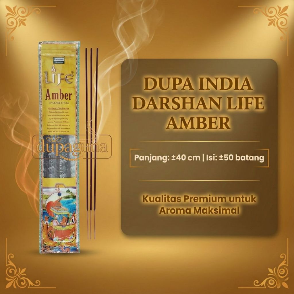 HIO DUPA INDIA DARSHAN LIFE AMBER