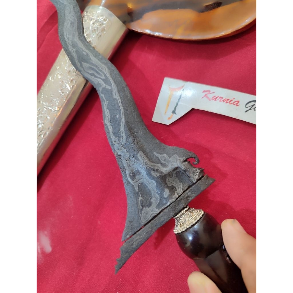 Keris langka Kidang Soka Luk 9 Tuban Majapahit