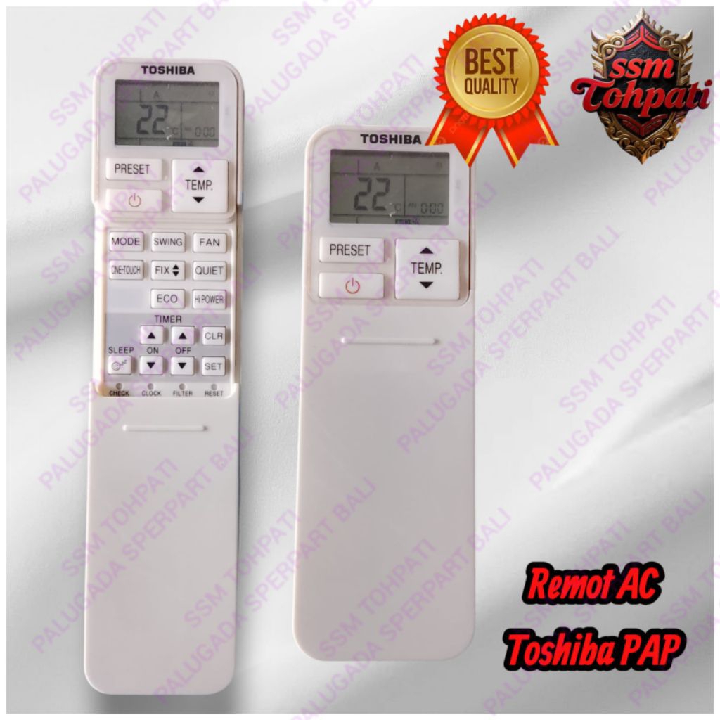 REMOT AC TOSHIBA PAP | REMOT AC TOSHIBA