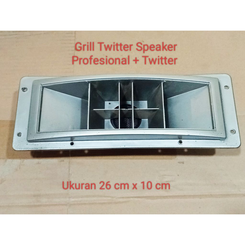 Grill Twitter Speaker Profesional + Twitter