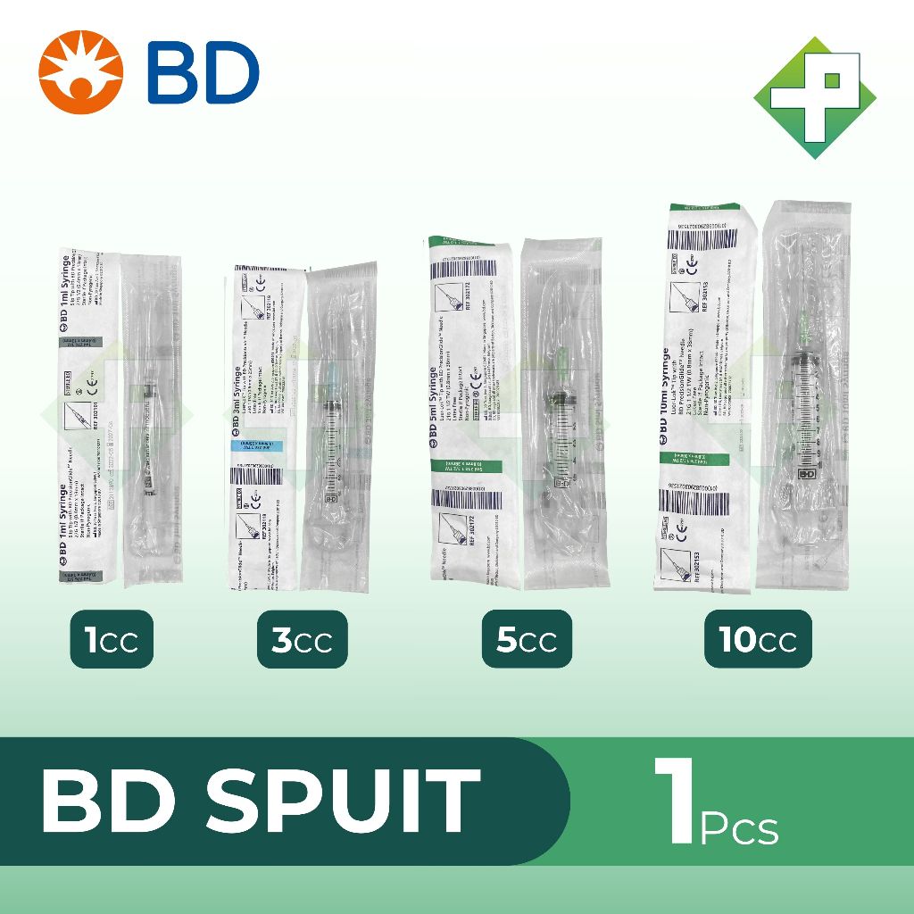 BD - SPUIT 1CC 3CC 5CC 10CC