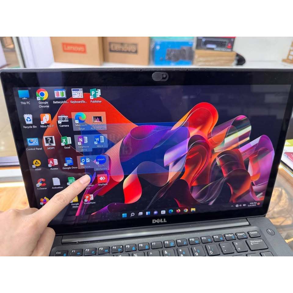 LAPTOP DELL LATITUDE 7480 TOUCHSCREEN CORE I7 GEN7 RAM 8GB SSD 256GB