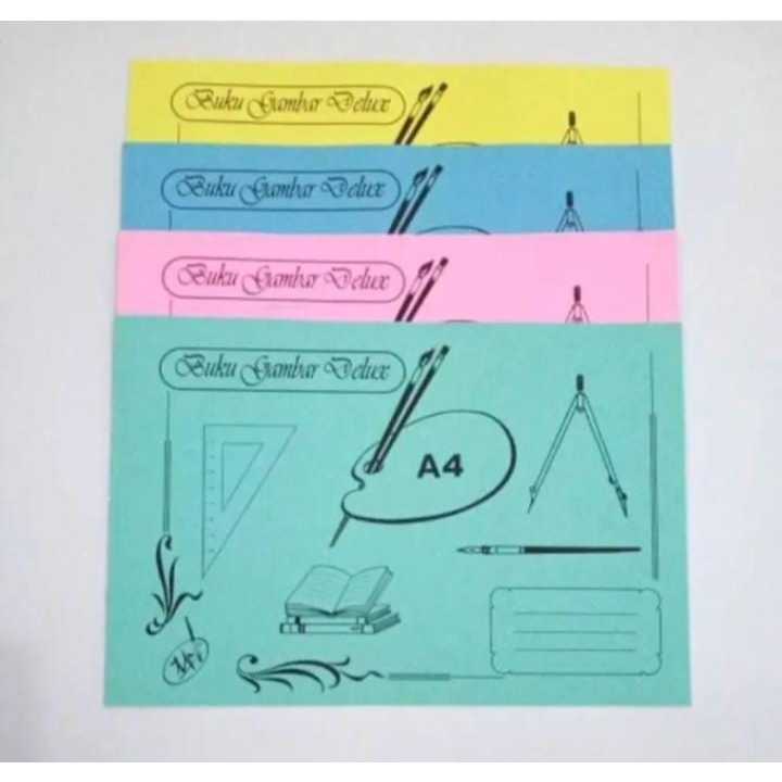 BUKU GAMBAR A4 kertas tipis HARGA 1 BUKU