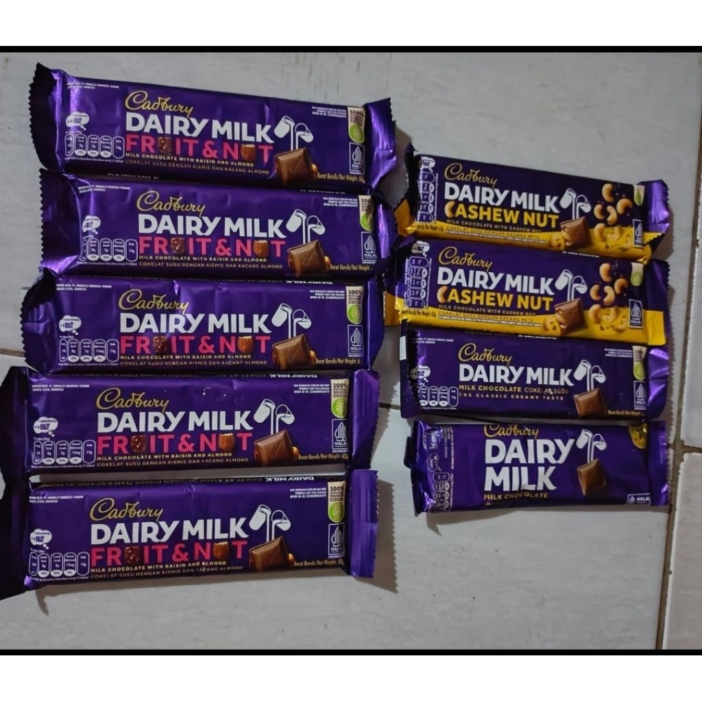 Cadbury 62/57 gr