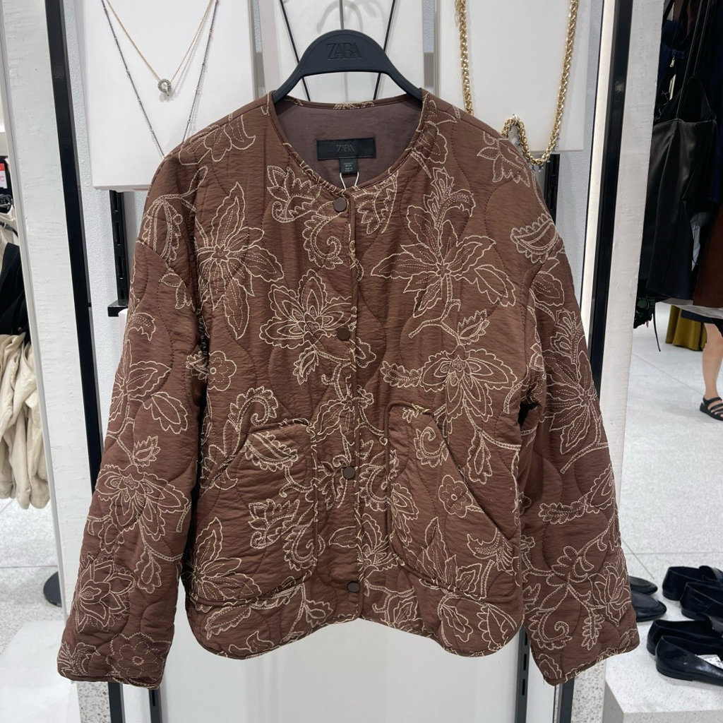Jaket Bordir ZARA Women Jastip (jasa titip)