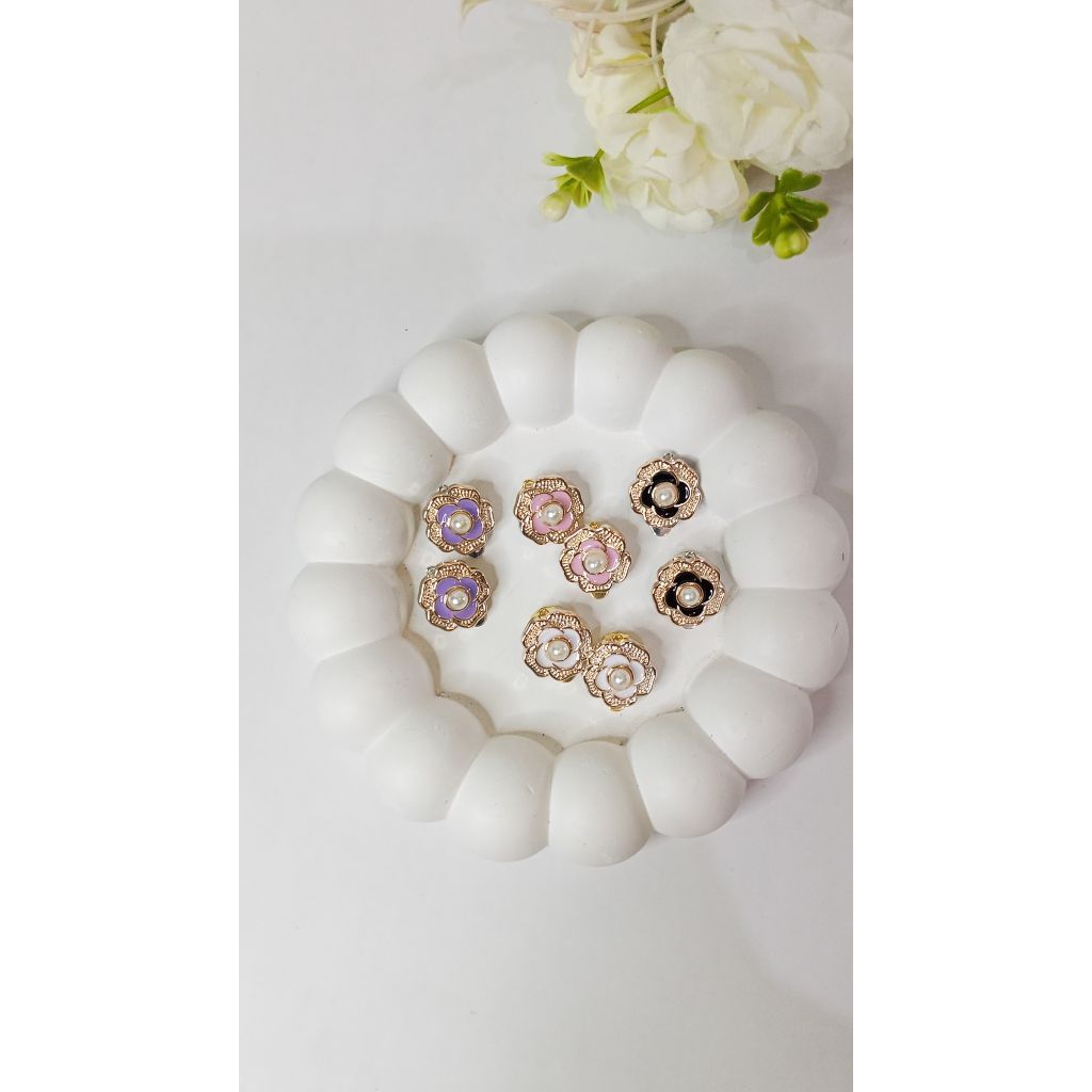 Anting hijab klip / anting hijab aksesoris hijab