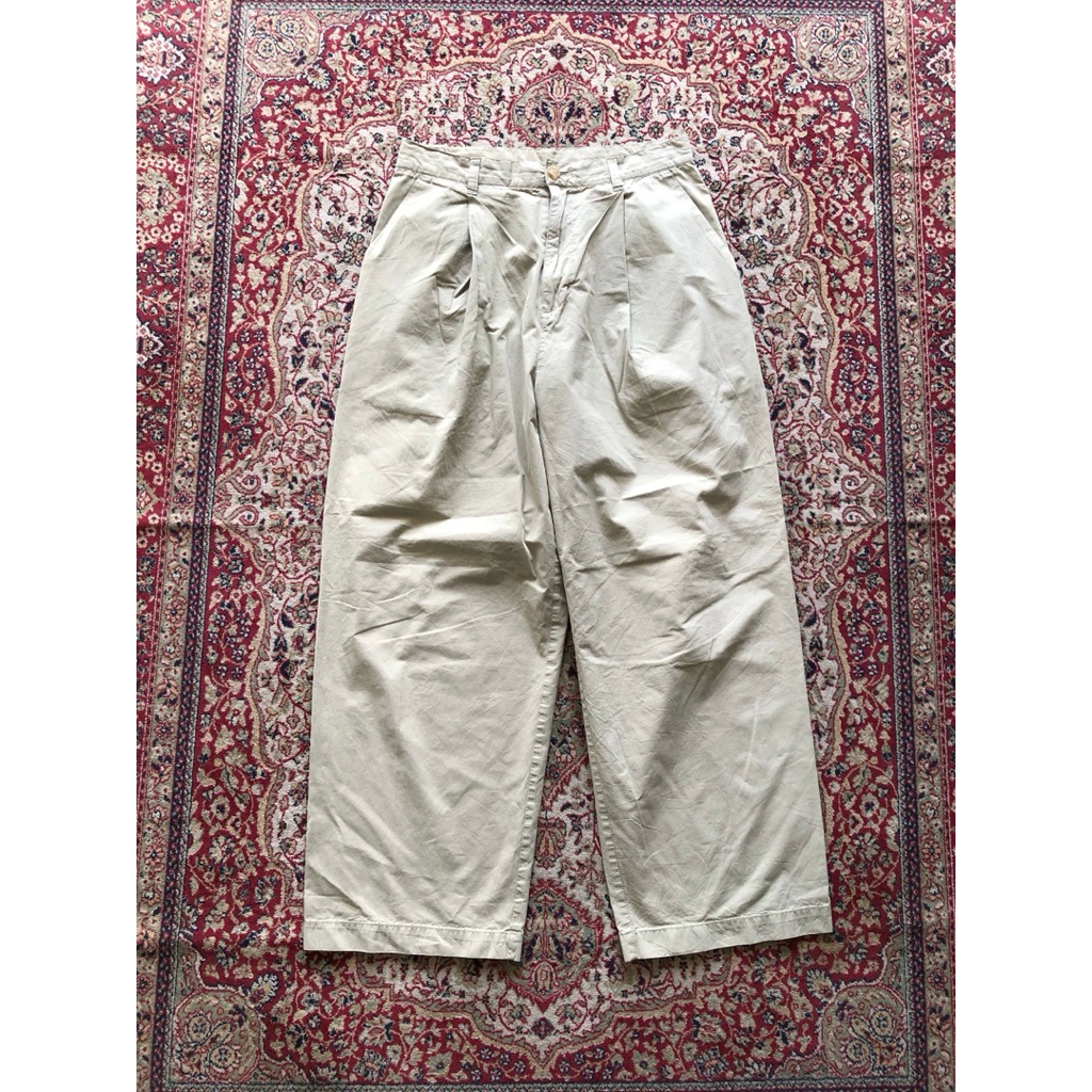 Celana 8 second wide pants Casual work pants HH290