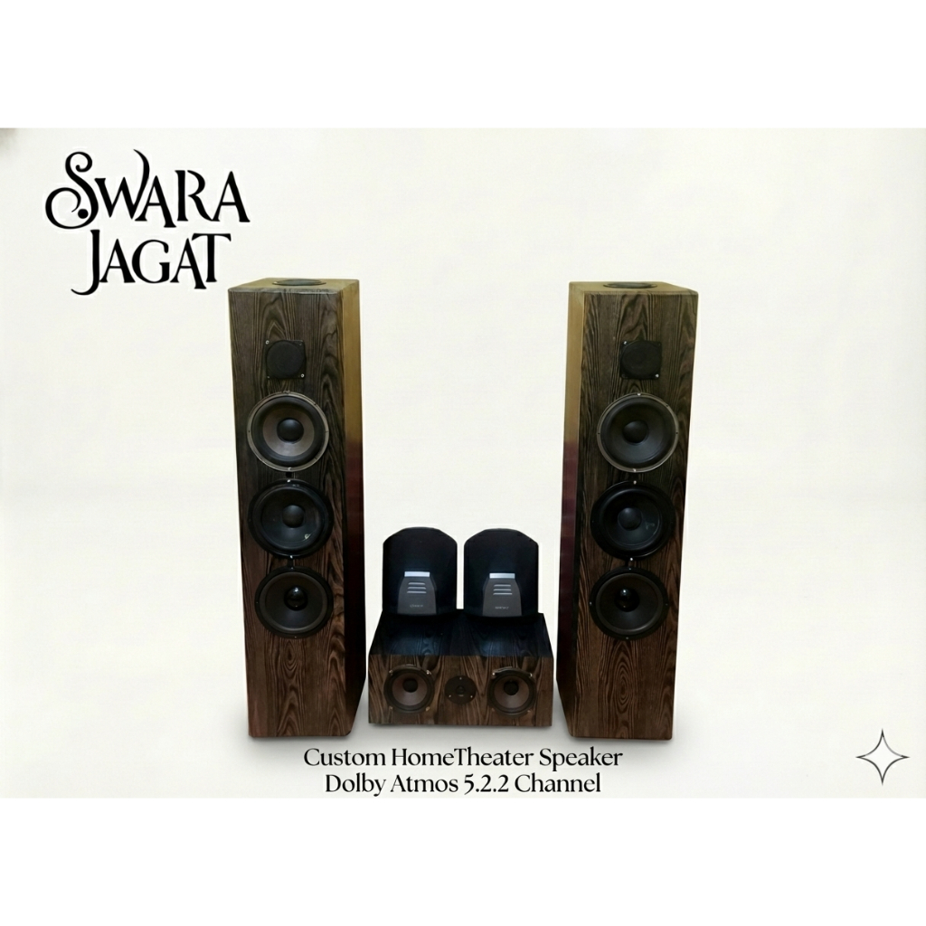 Custom Speaker Dolby Atmos 5.2.2 Channel - Jagat